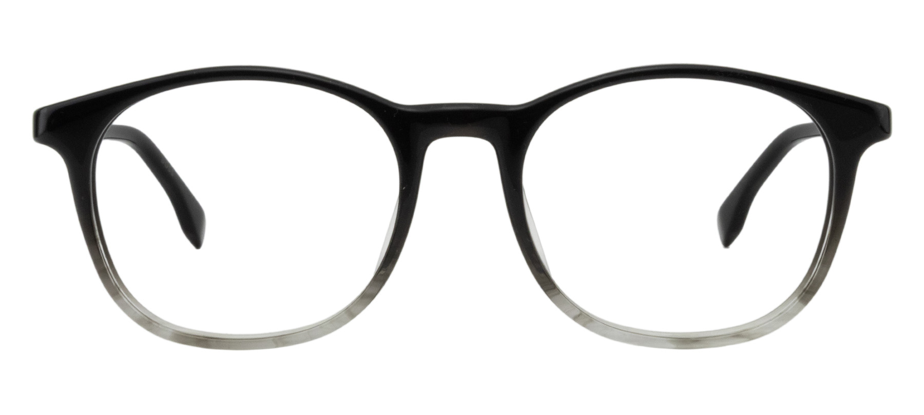 Hugo Boss BOSS1437 - Preto/Transparente - 37N/53 -