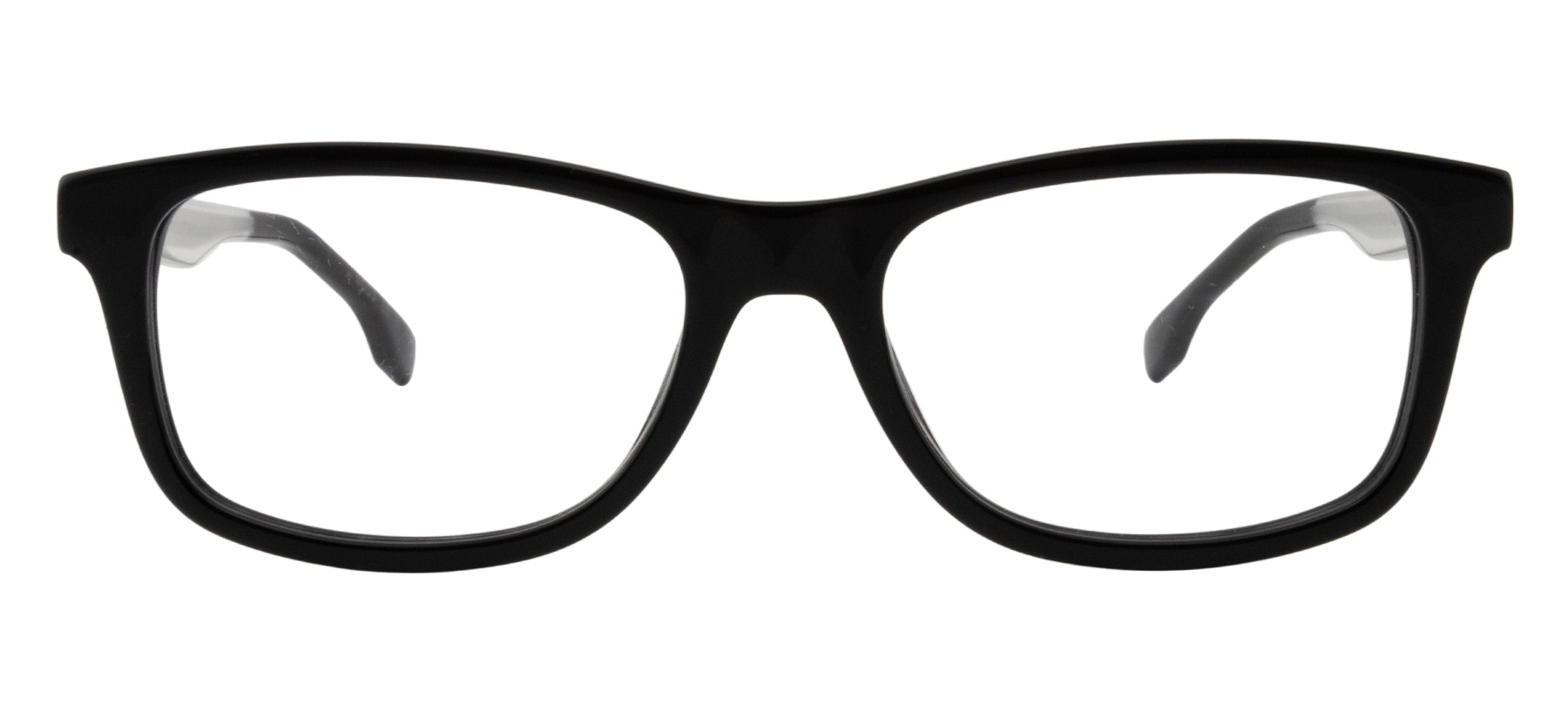 Hugo Boss BOSS1547 - Preto/Transparente - 7C5/51 -