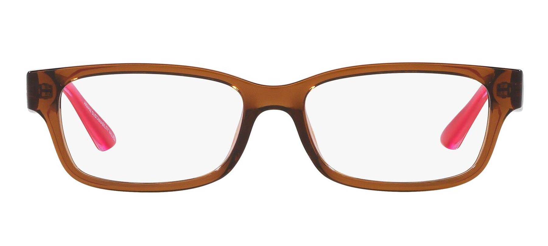 Armani Exchange AX3107U - Marrom/Vermelho - 8343/54 -