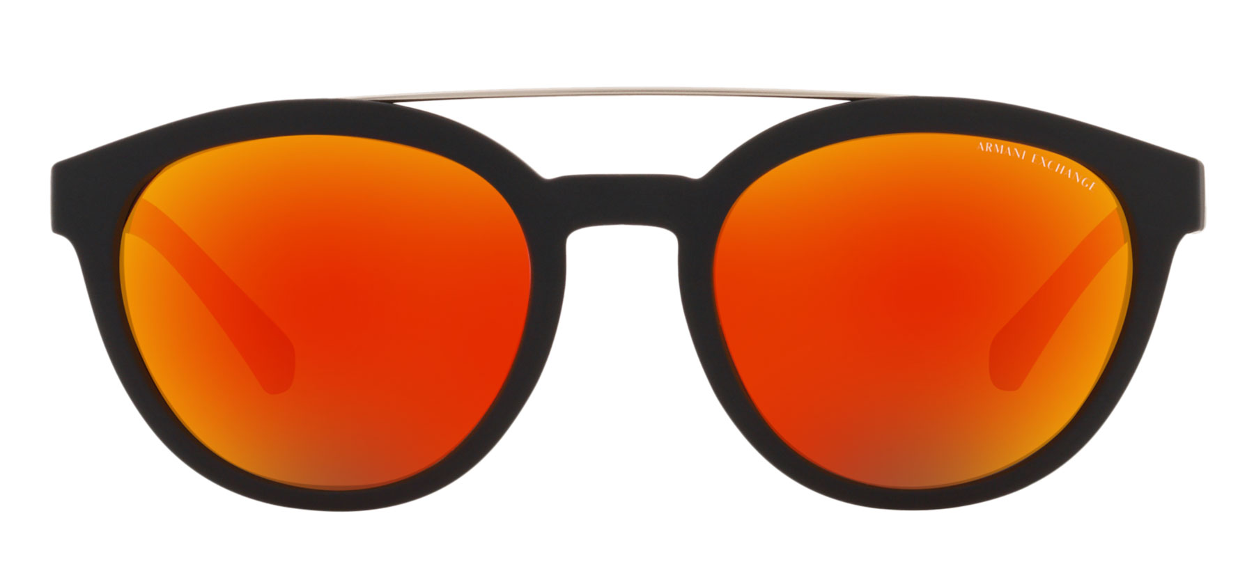 Armani Exchange AX4118S - Preto/Dourado - 80785A/54 -