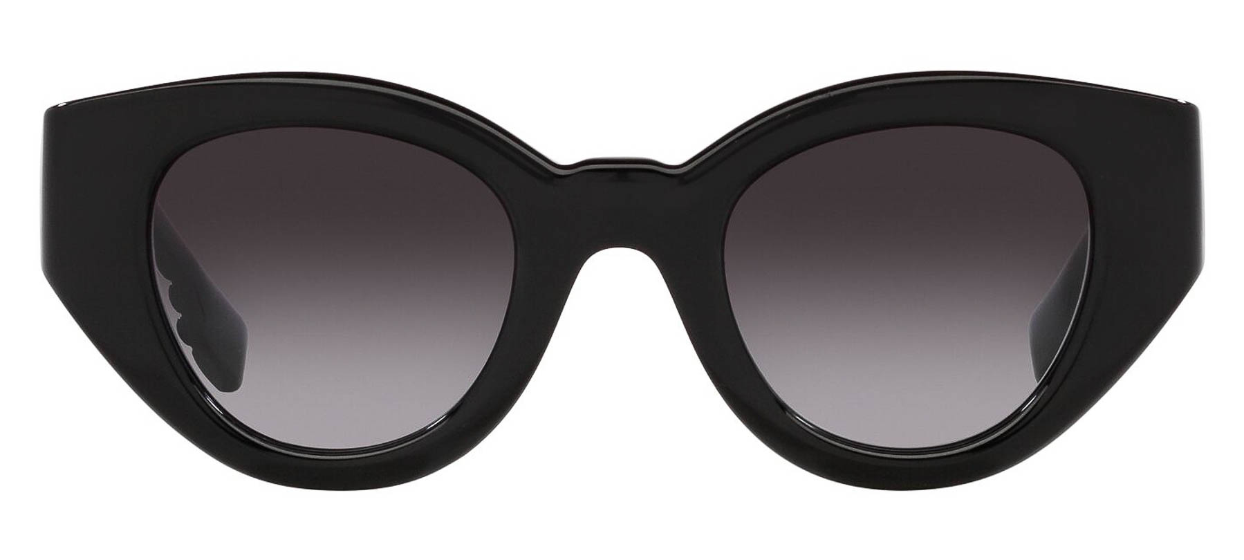 Burberry Meadow BE4390 - Preto Brilhante - 30018G/47 -