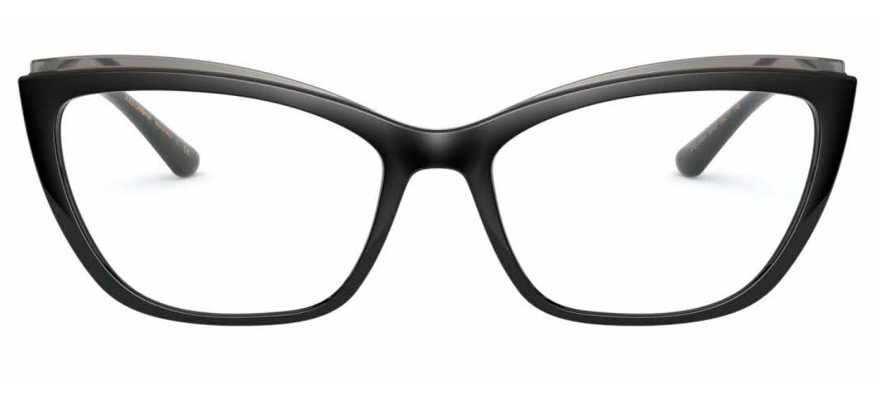 Dolce & Gabbana DG5054 - Preto/Transparente - 675/56 -