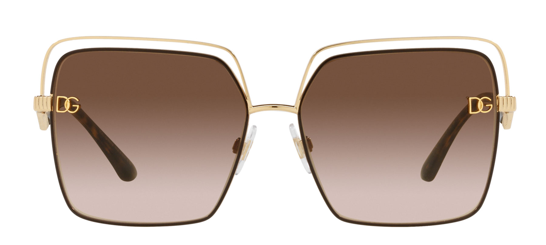 Dolce & Gabbana DG2268 - Dourado/Preto - 13348G/59 -