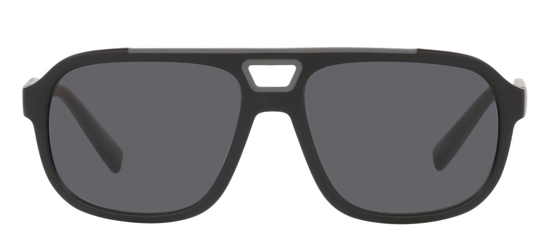 Dolce & Gabbana DG6179 Polarizado - Preto Fosco/Cinza - 252581/58 -