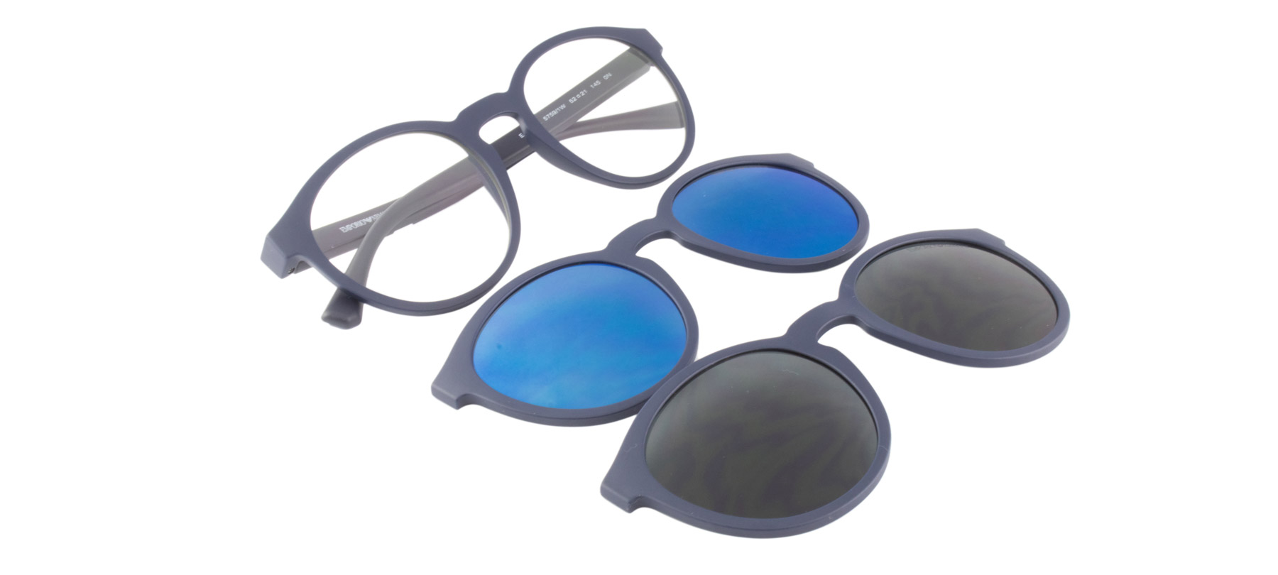 Emporio Armani EA4152 - Azul Esp. Azul - 57591W/52 -