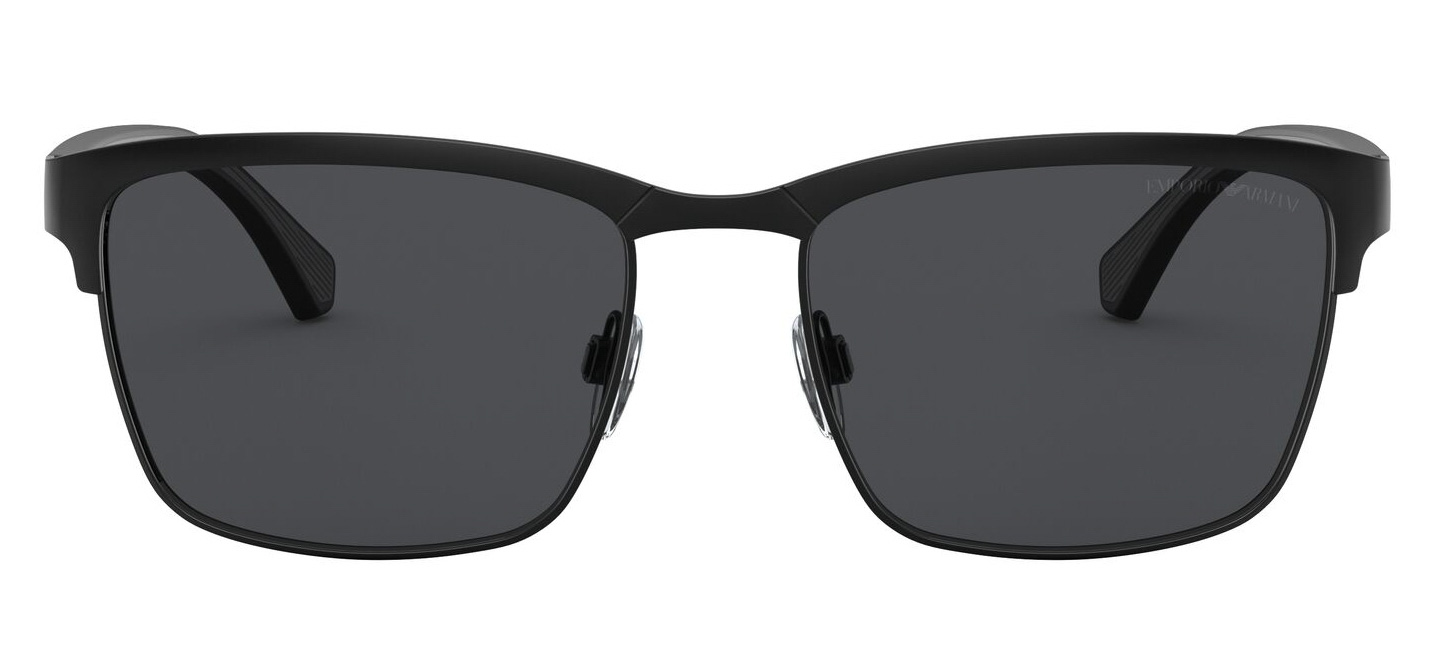 Emporio Armani EA2087 - Preto fosco - 301487/56 -