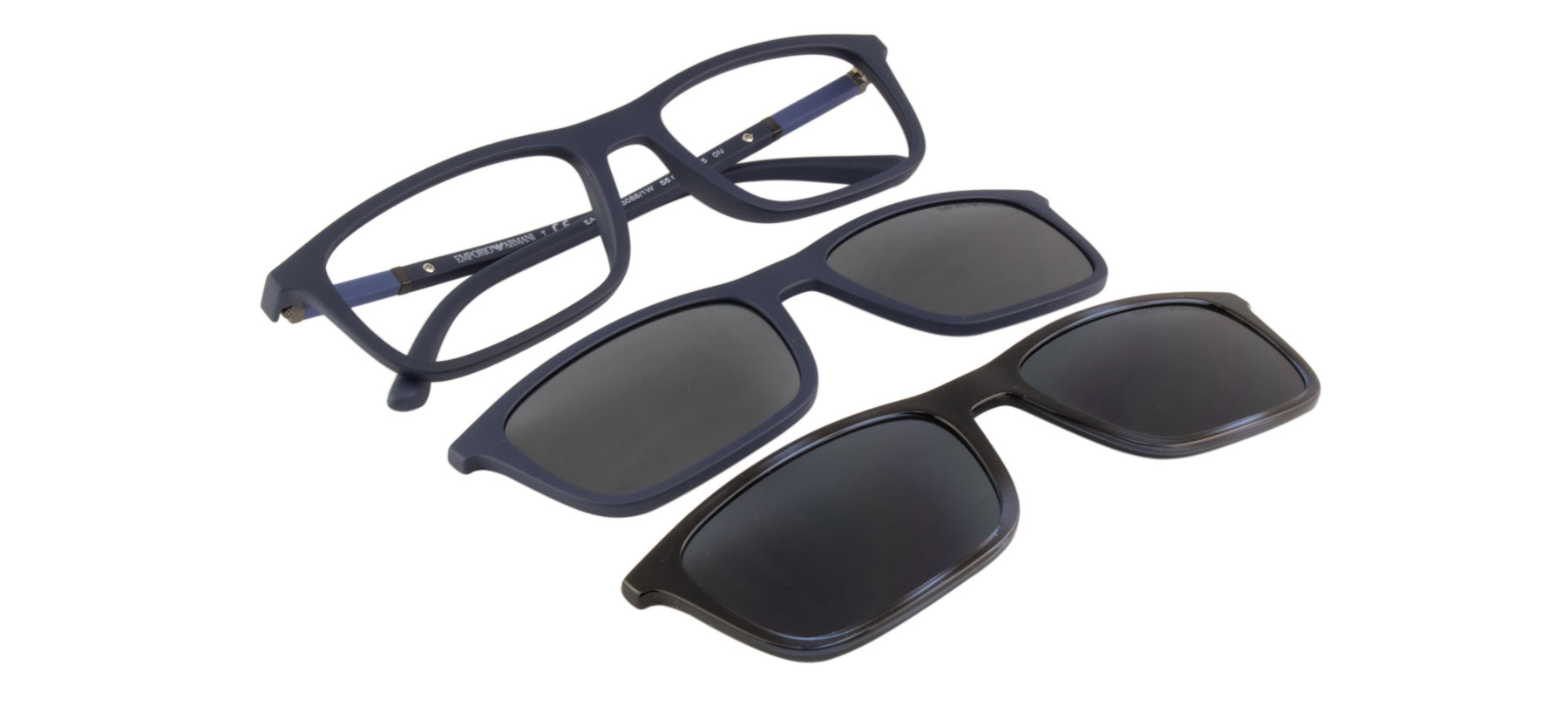 Emporio Armani EA4160 - Clip On - Azul Fosco - 50881W/55 -