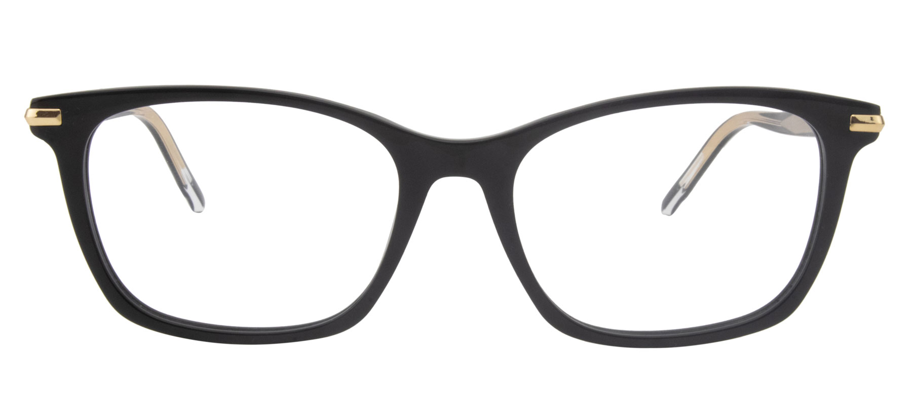 Hugo Boss 1269 - Preto/Dourado - 2M2/53 -