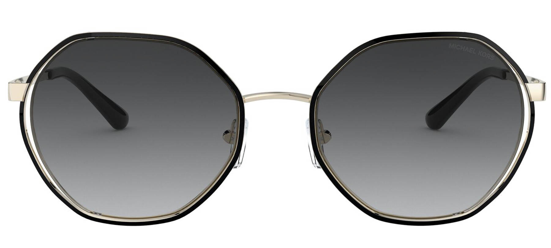 Michael Kors Porto MK1072 - Preto/Dourado - 10148G/57 -