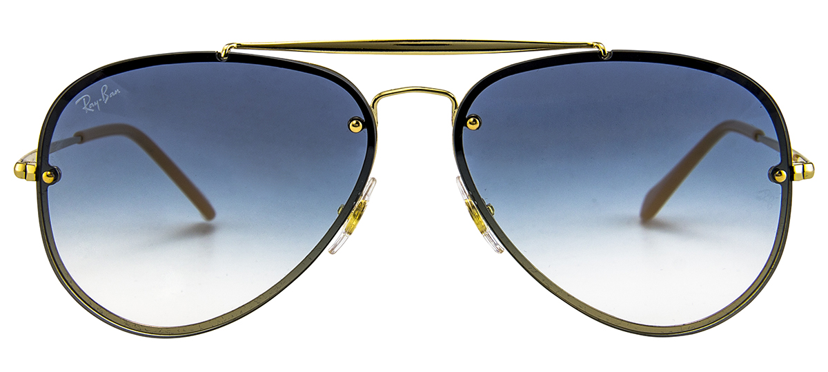 Ray-Ban Blaze Aviator RB3584N - Dourado - 905071/61 -