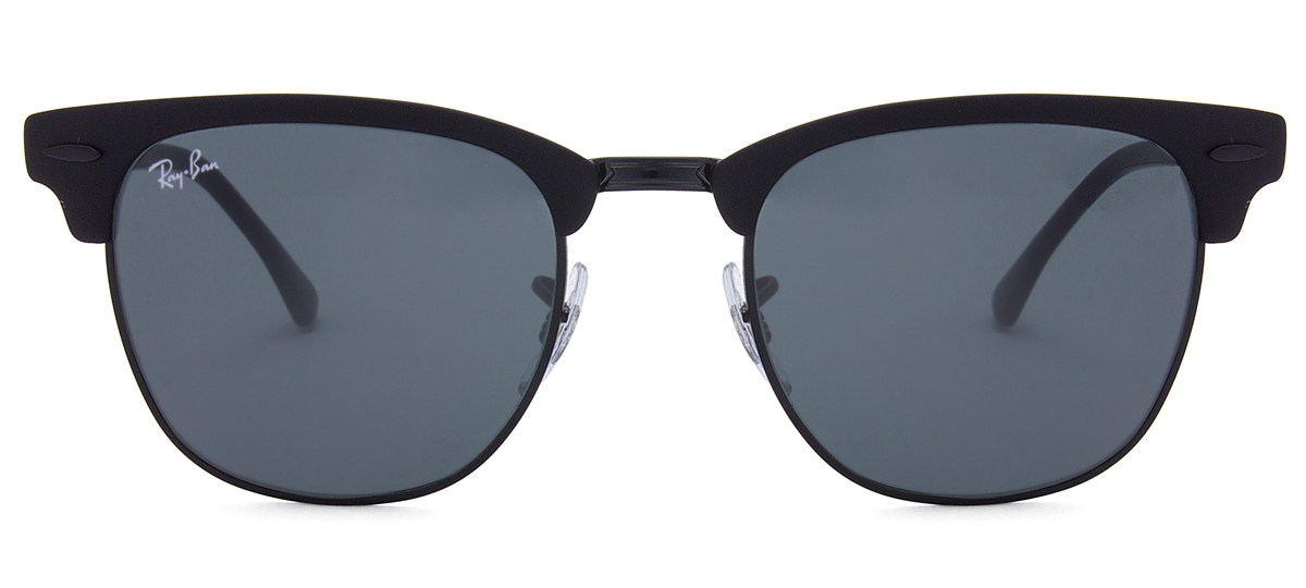 Ray-Ban Clubmaster Metal RB3716 - Preto/Dourado - G15 - 187/51 -