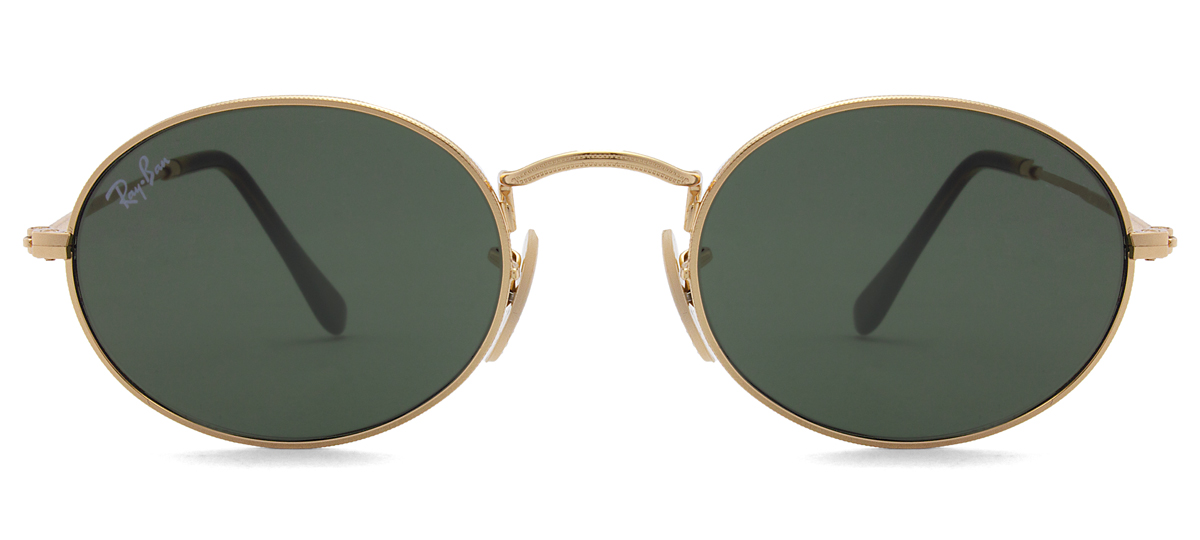 Ray-Ban Oval Flat RB3547N - Dourado - G15 - 001/51 -