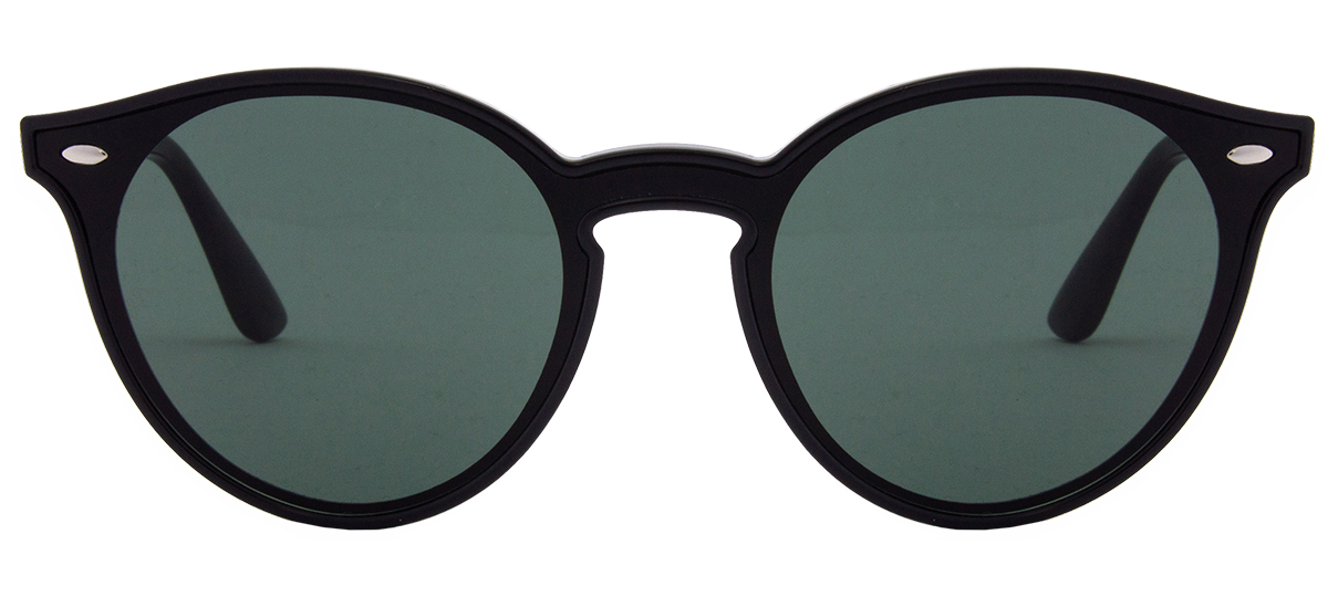 Ray-Ban Blaze Round RB4380N - Tartaruga - Espelhado Marrom - 710/13/37 -