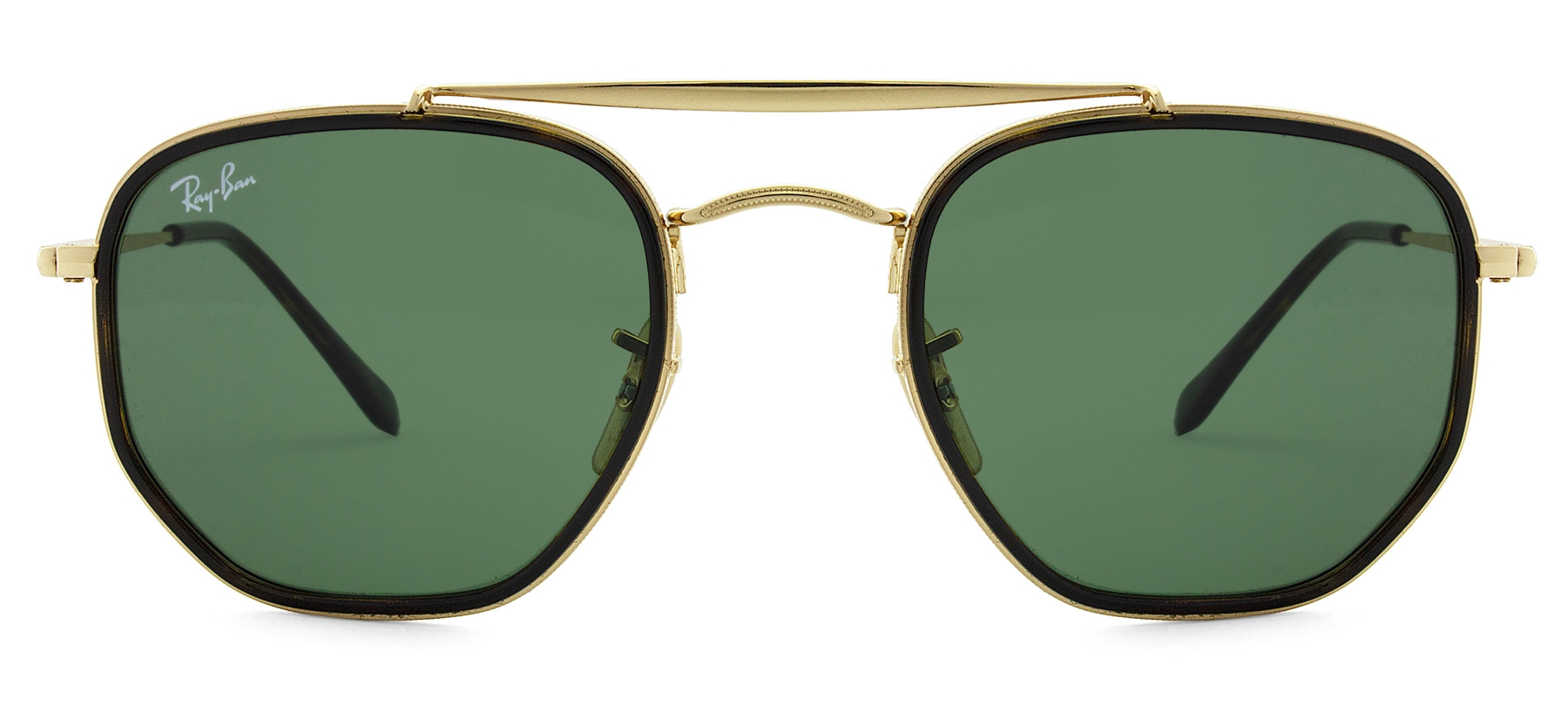 Ray-Ban The Marshal II RB3648M - Dourado/Preto - 923931/52 -