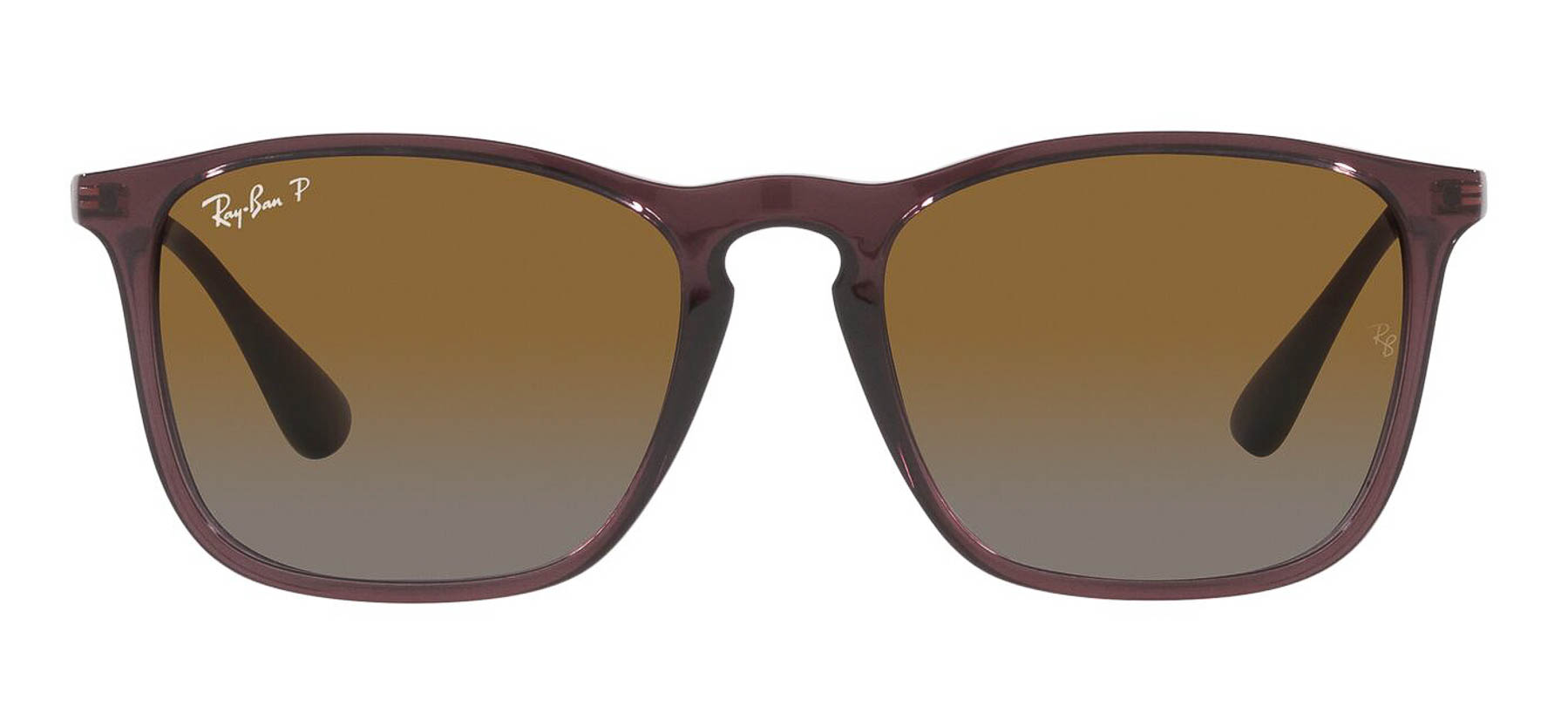 Ray-Ban Chris Polarizado RB4187 - Azul transparente - 6592T3/54 -