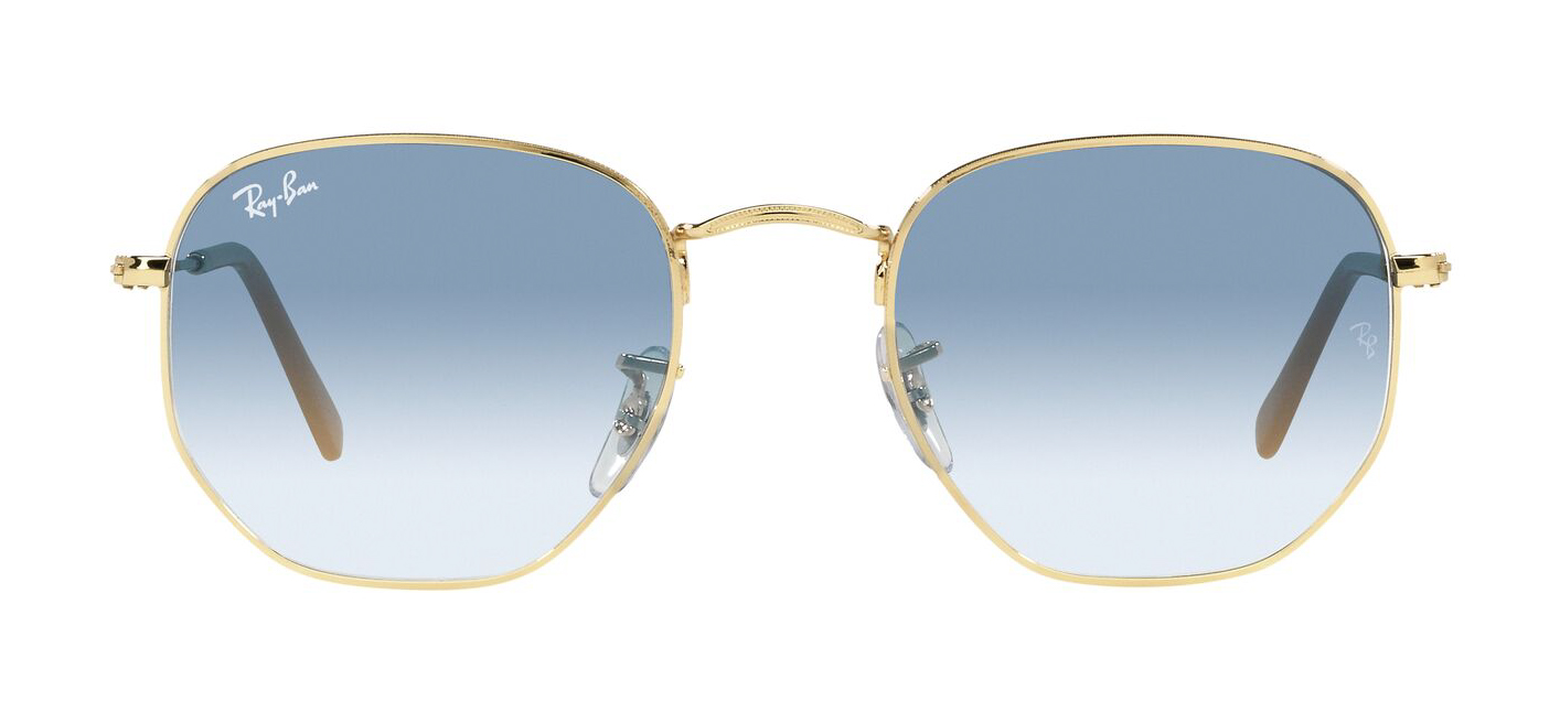 Ray-Ban Hexagonal RB3548 - Dourado - 001/3F/51 -