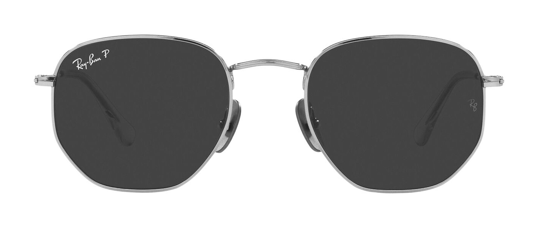 Ray-Ban Hexagonal Titanium Polar RB8148 - Prata - 920948/54 -