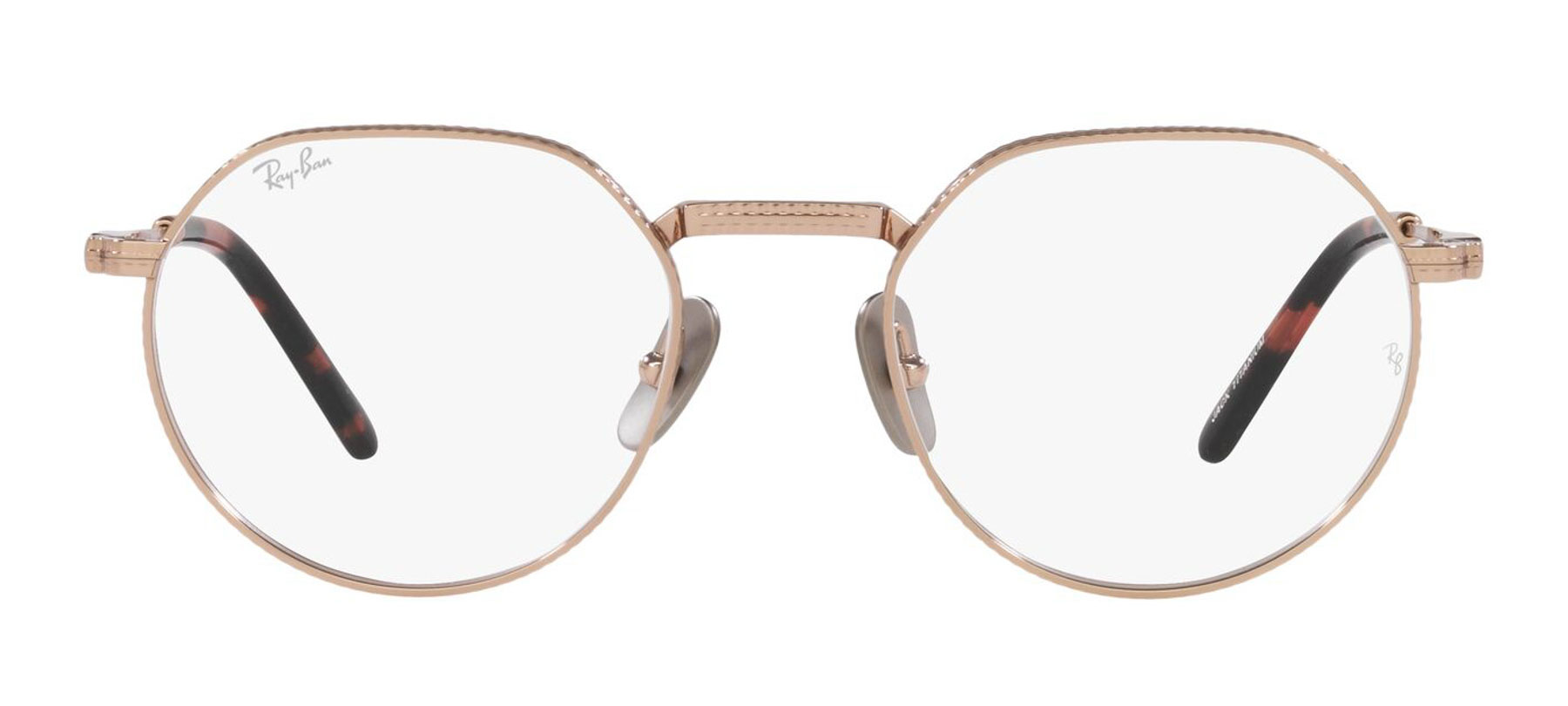 Ray-Ban Jack Titanium RX8265V - Dourado/Tartaruga - 1220/53 -