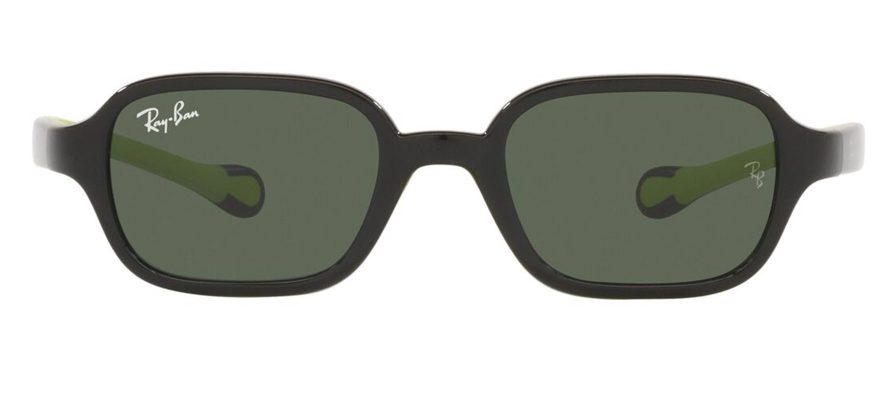 Ray-Ban Junior RJ9074S - Preto/Verde - 709471/39 -