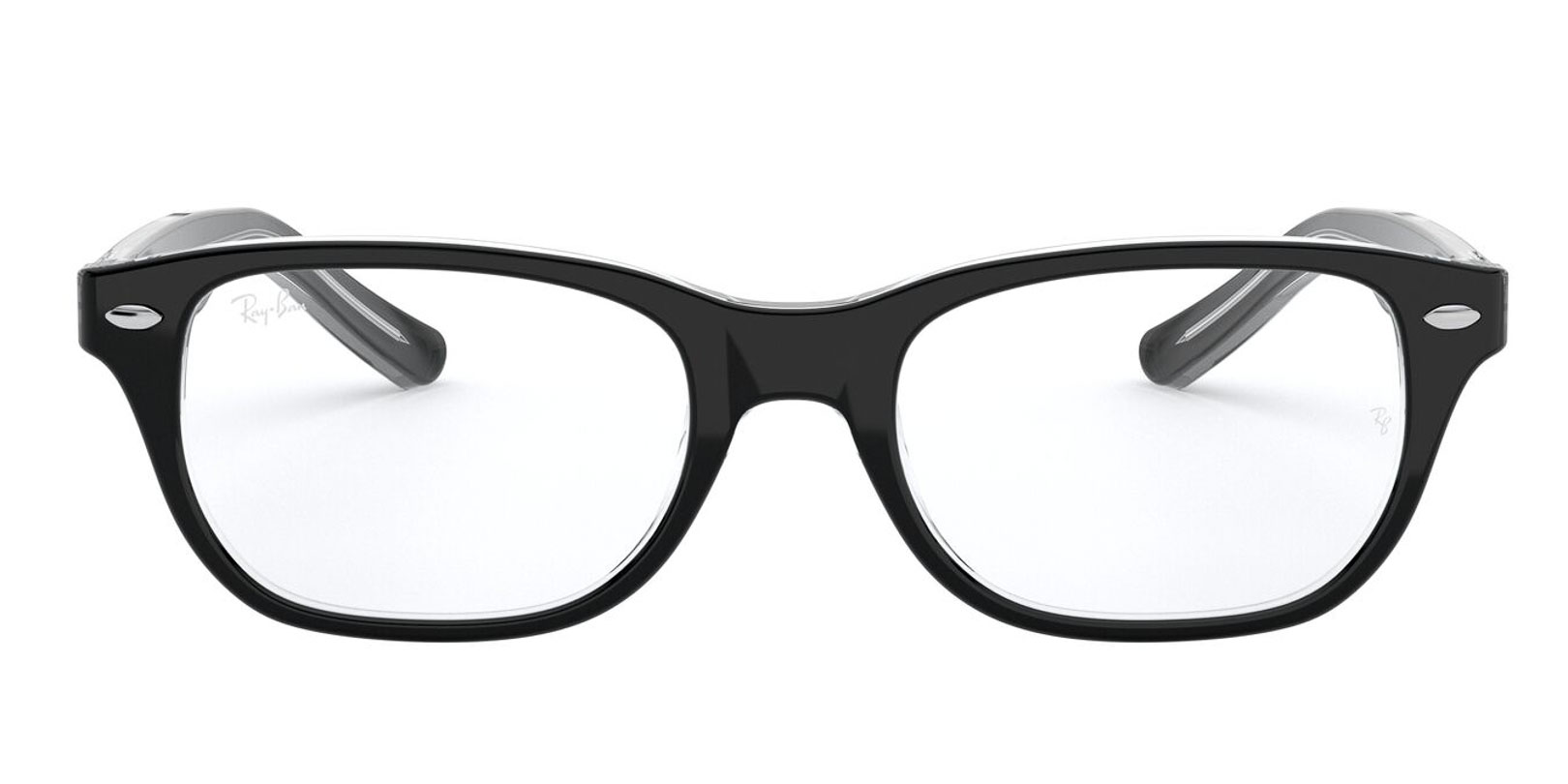 Ray-Ban Junior RY1555 - Preto/Cristal - 3529/48 -