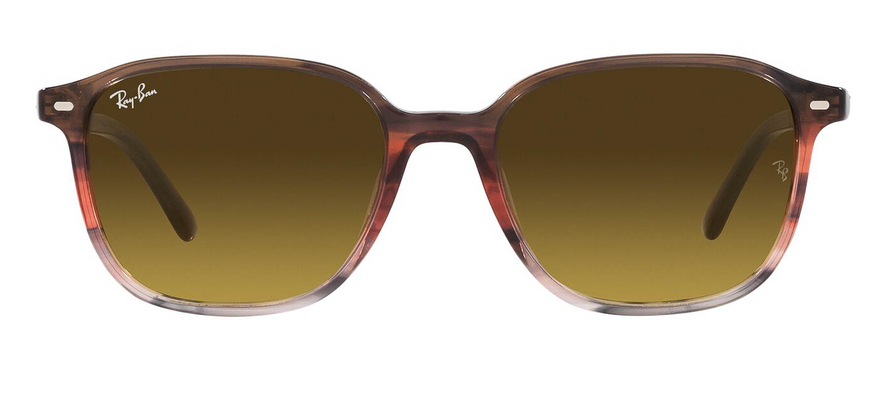 Ray-Ban Leonard RB2193 - Tartaruga/Vermelho - 138085/55 -