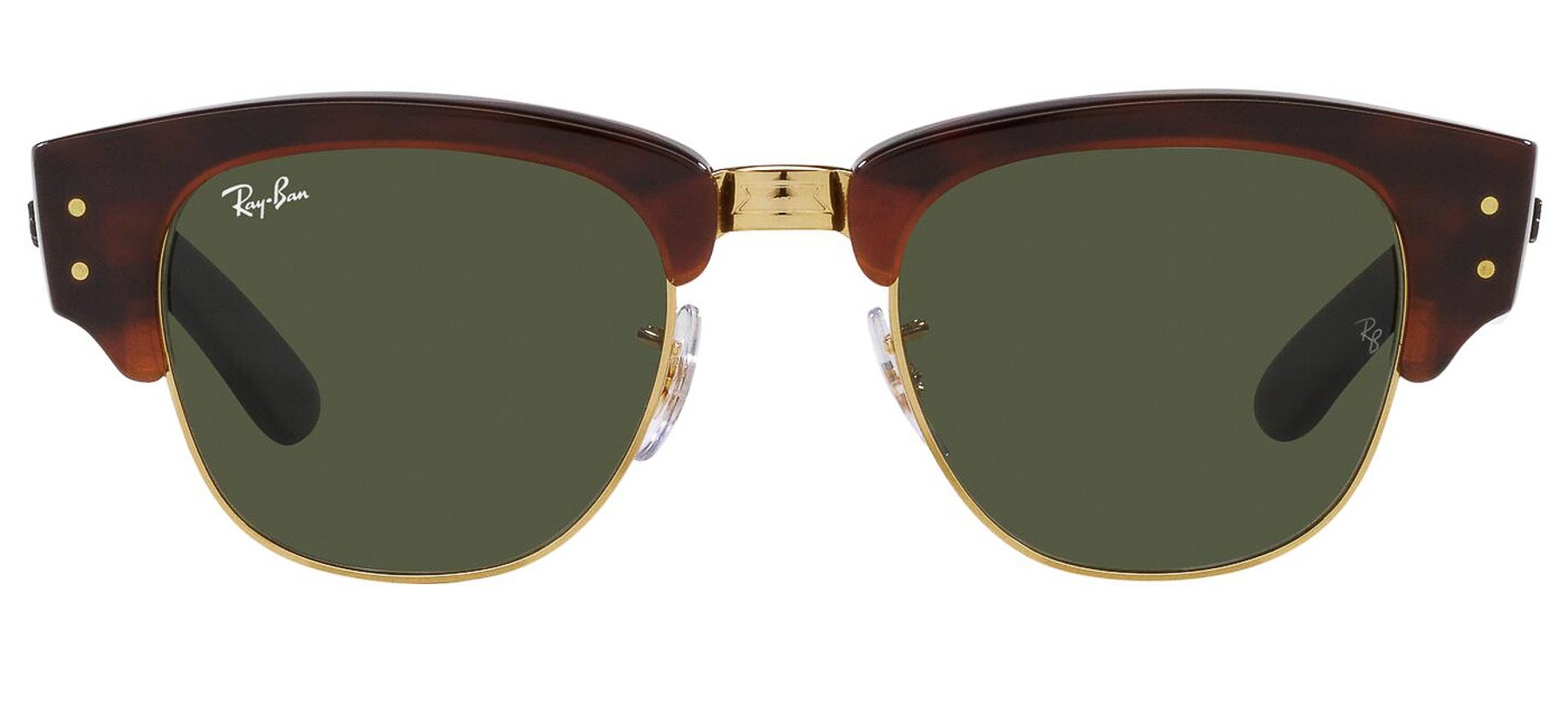Ray-Ban Mega Clubmaster Polar RB0316S - Cinza/Preto - 136748/53 -