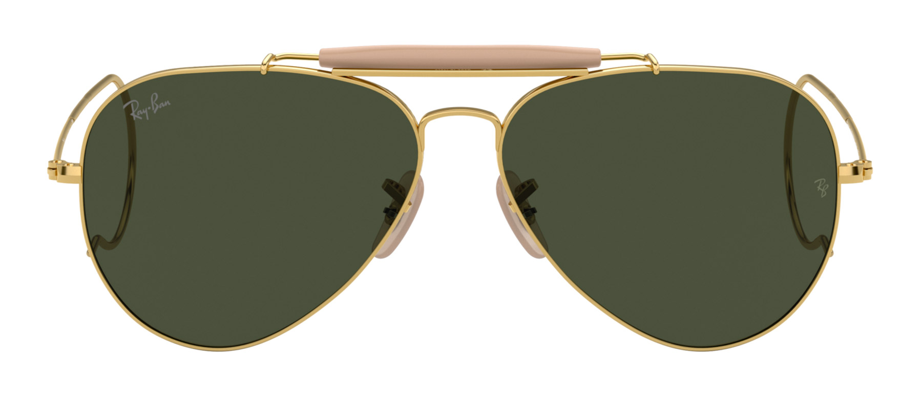 Ray-Ban Outdoorsman I RB3030 - Dourado/Nude - W3402/58 -