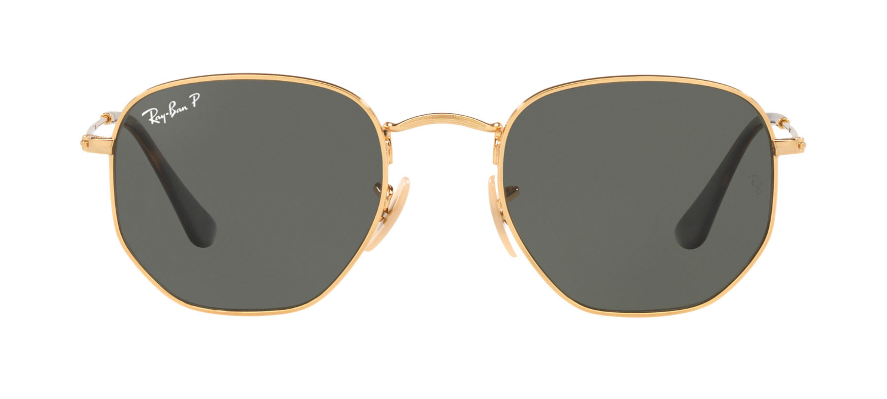 Ray-Ban Hexagonal Polarizado RB3548NL - Dourado - 001-58/51 -