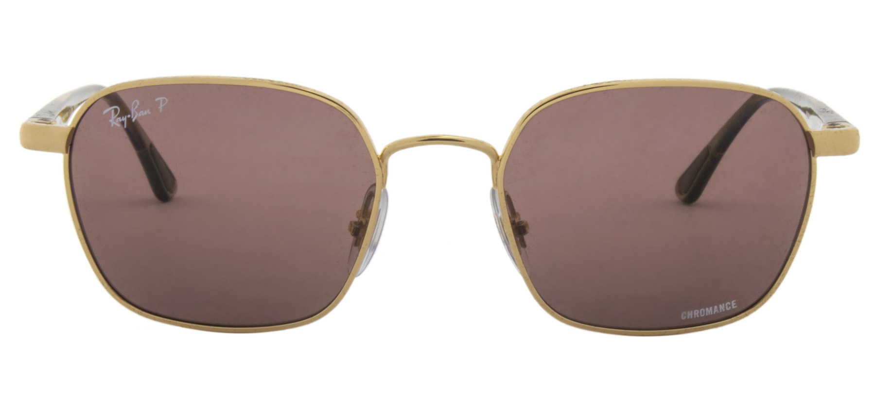 Ray-Ban RB3664CH - Preto - Espelhado Prata - Polarizado - 002/5J/50 -