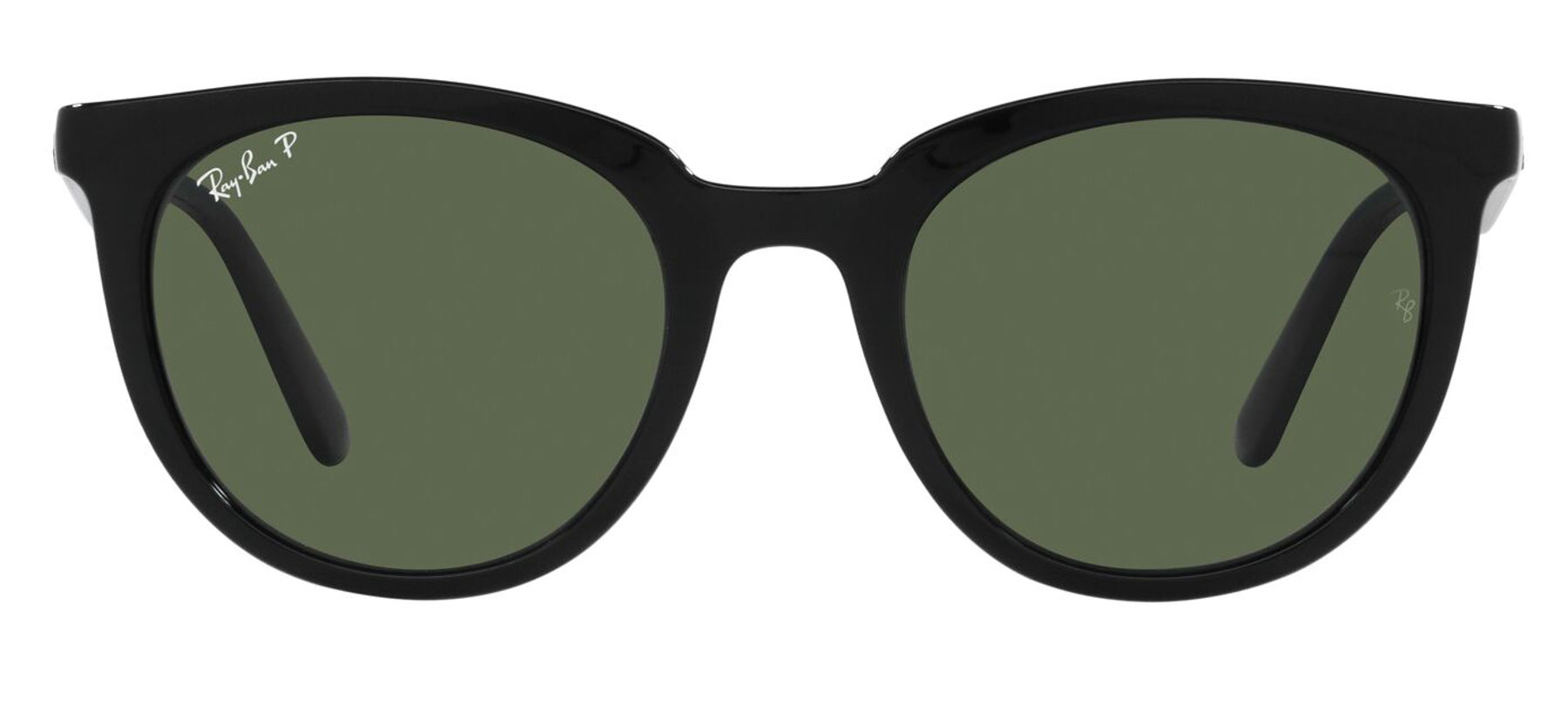 Ray-Ban RB4383L Polarizado - Preto Fosco - 601-9A/53 -