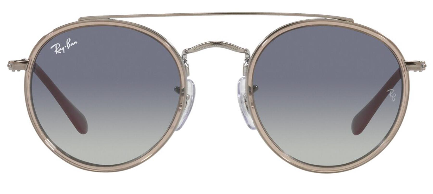 Ray-Ban RJ9647S - Prata/Vermelho - 289/4L/46 -