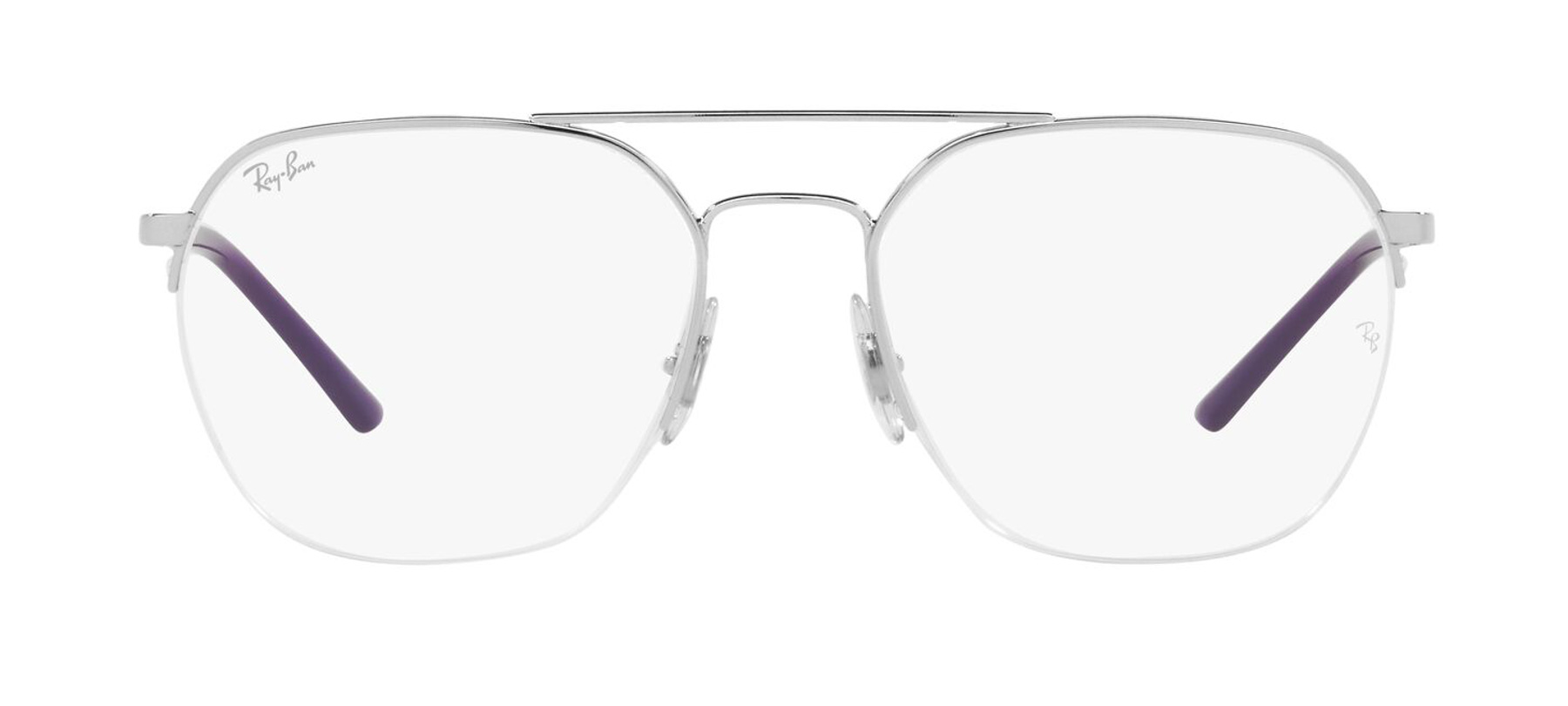 Ray-Ban RX6444 - Prata/Preto - 3114/51 -