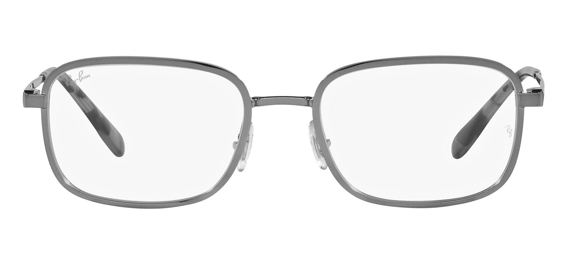 Ray-Ban RX6495 - Cinza/Tartaruga Escuro - 2502/54 -