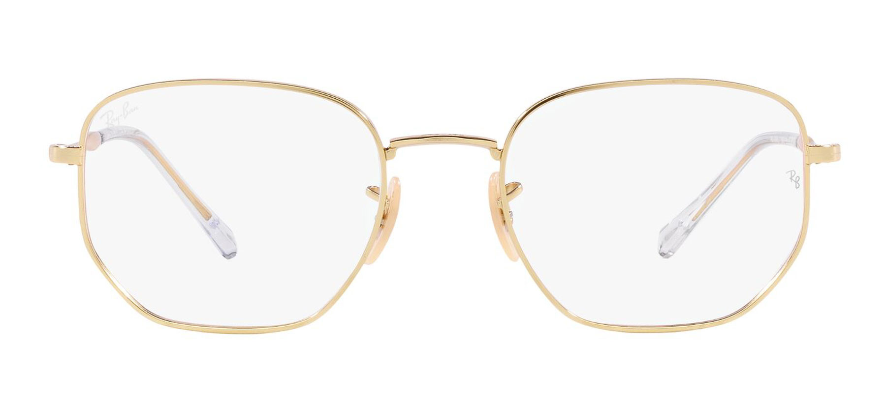 Ray-Ban RX6496L - Dourado/Transparente - 2500/53 -