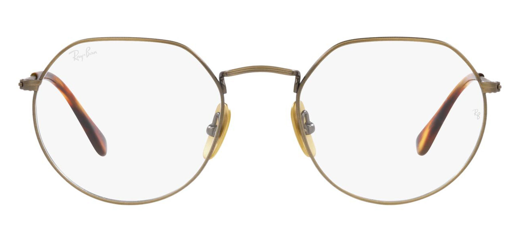 Ray-Ban JACK TITANIUM RX8165V - Dourado Fosco - 1222/51 -