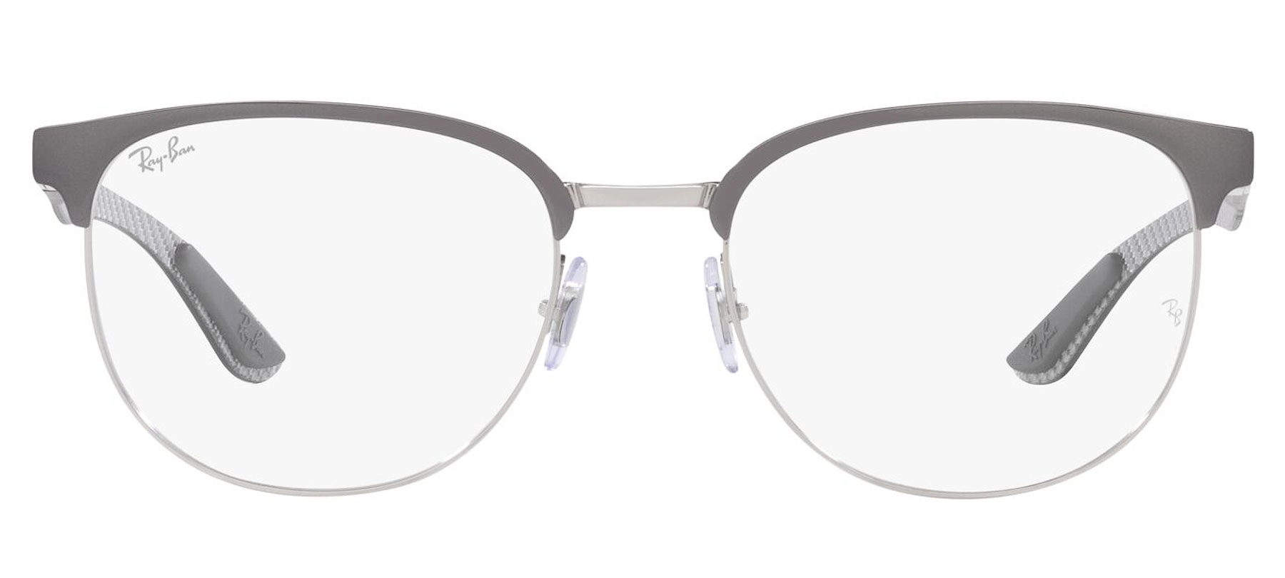 Ray-Ban RX8422 - Preto/Prata - 2861/54 -