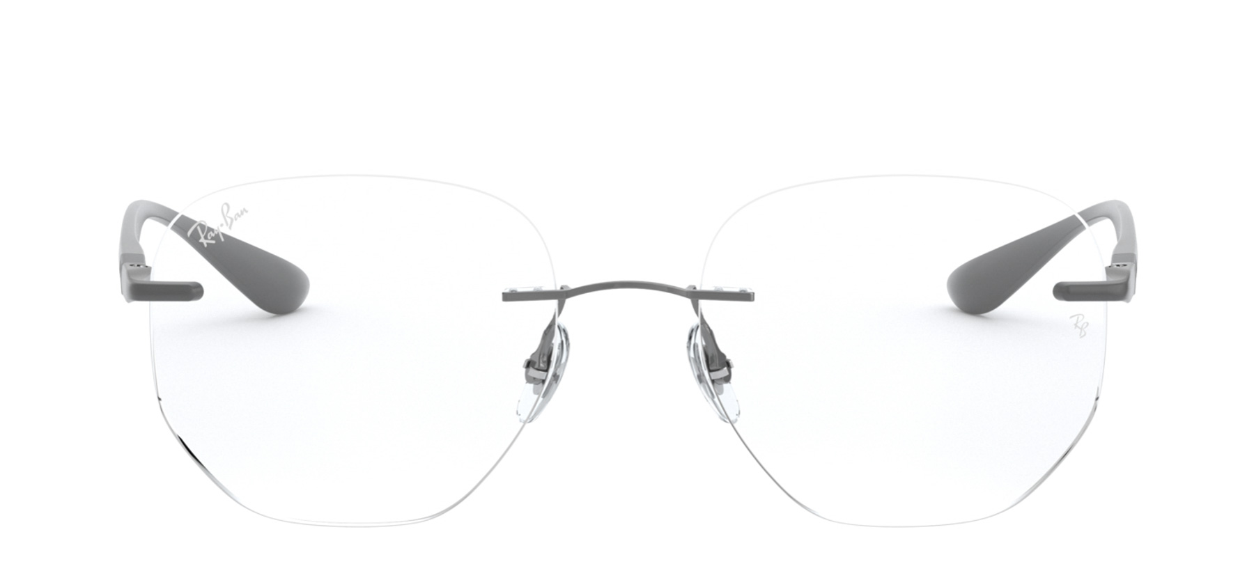 Ray-Ban RX8766 Titanium - Cinza - 1000/51 -