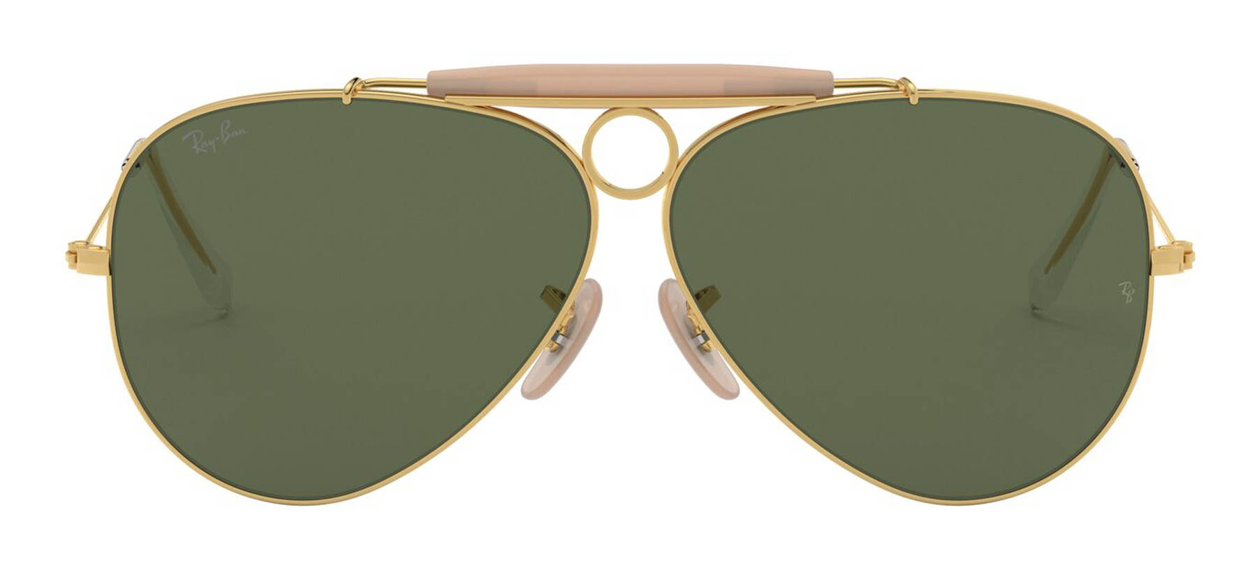Ray-Ban Shooter RB3138 - Dourado/Nude - W3401/58 -