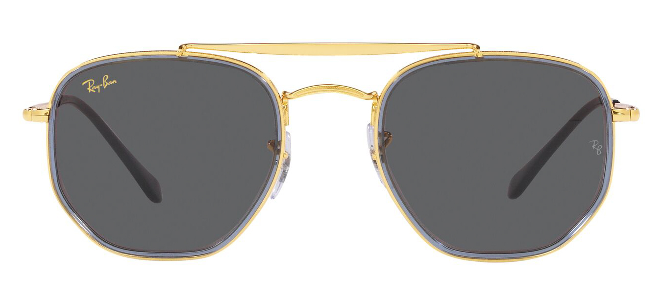 Ray-Ban The Marshal Ii RB3648M - Dourado/Cinza - 9240B1/52 -