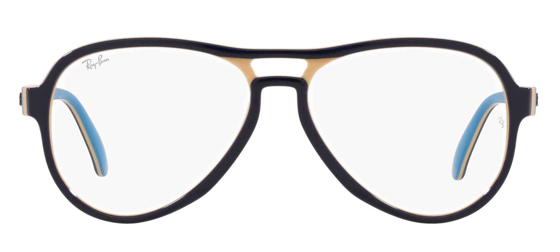Ray-Ban Vagabond RX4355V - Azul/Marrom - 8134/58 -