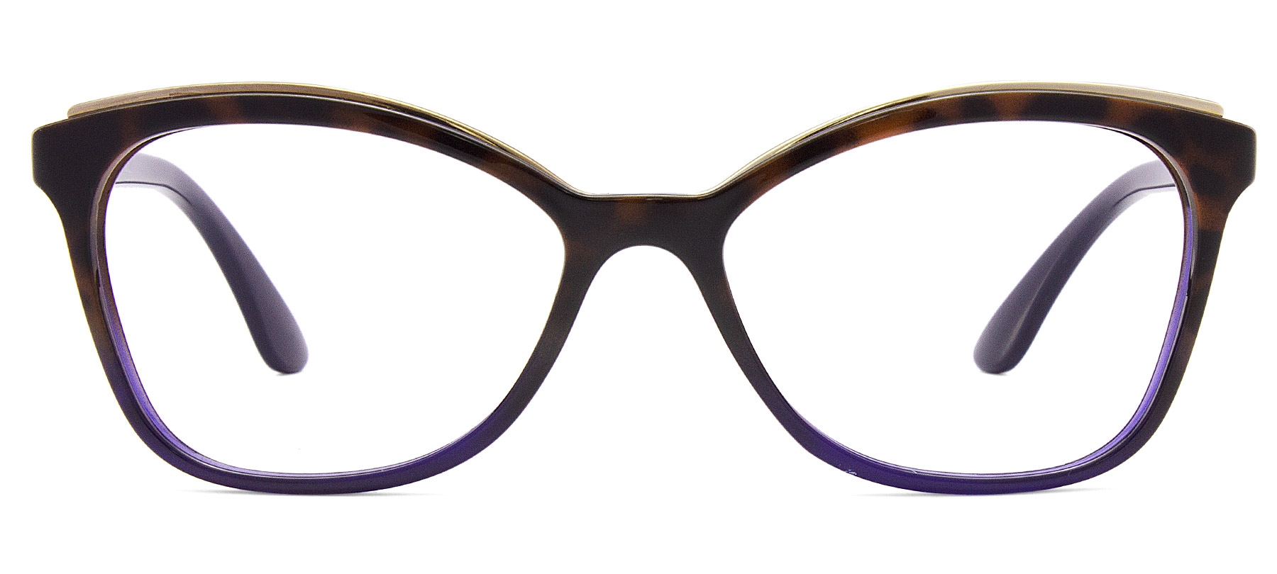 Vogue VO5160L - Preto/Tartaruga - 2648/54 -