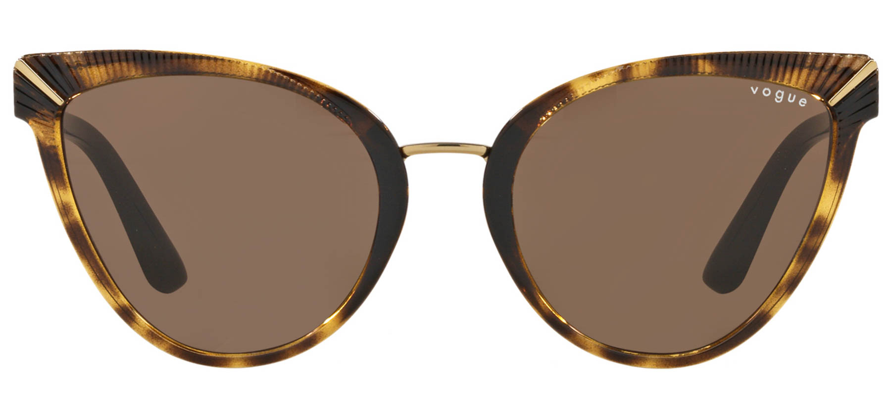 Vogue VO5366SL - Cinza/Preto - 289011/56 -