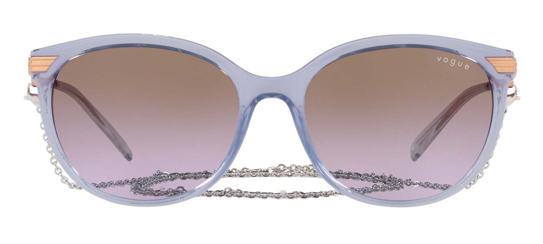 Vogue VO5460S - Preto/Prata - W44/11/56 -